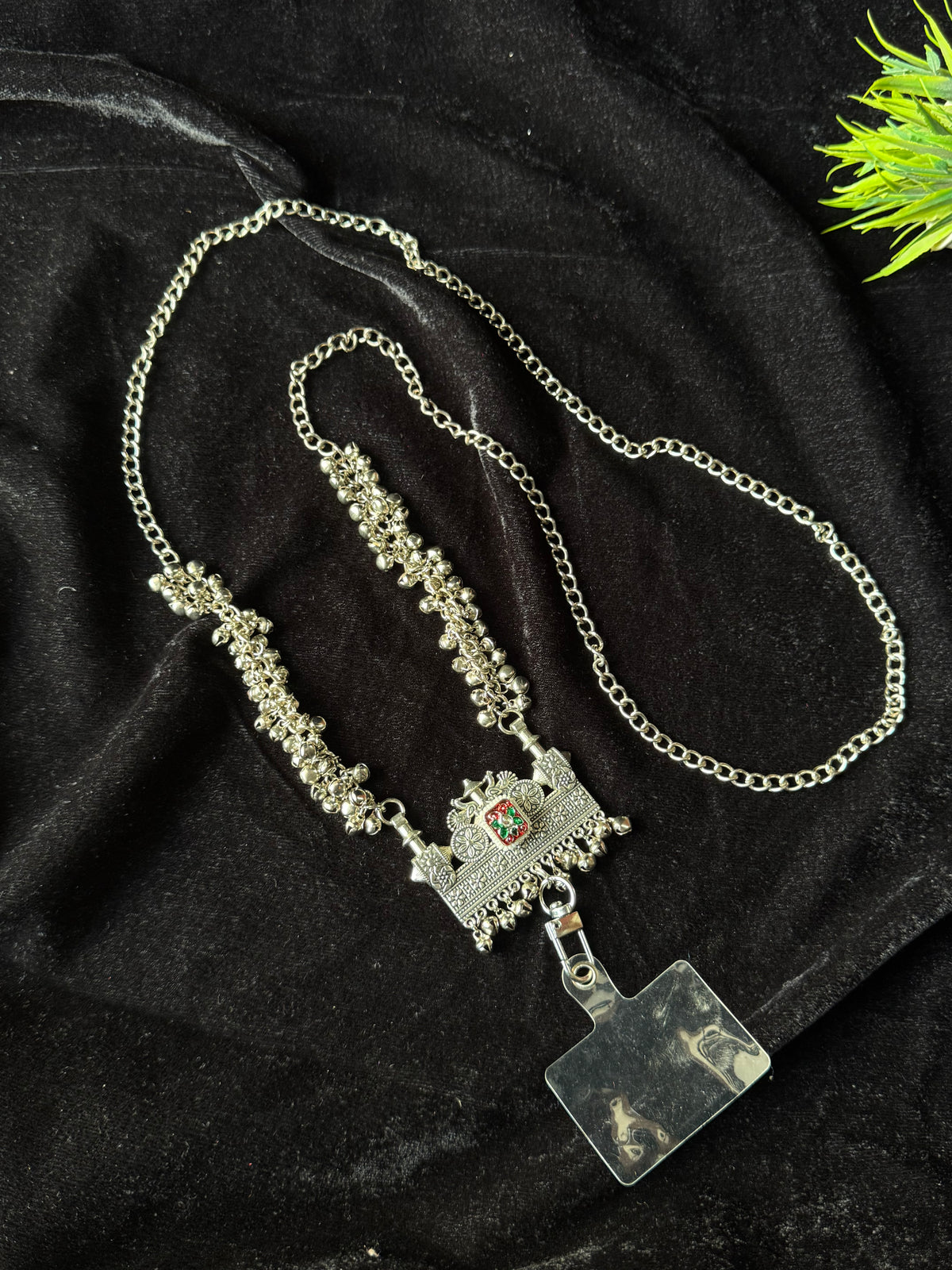 04 - Temple Oxidised Mobile  Sling