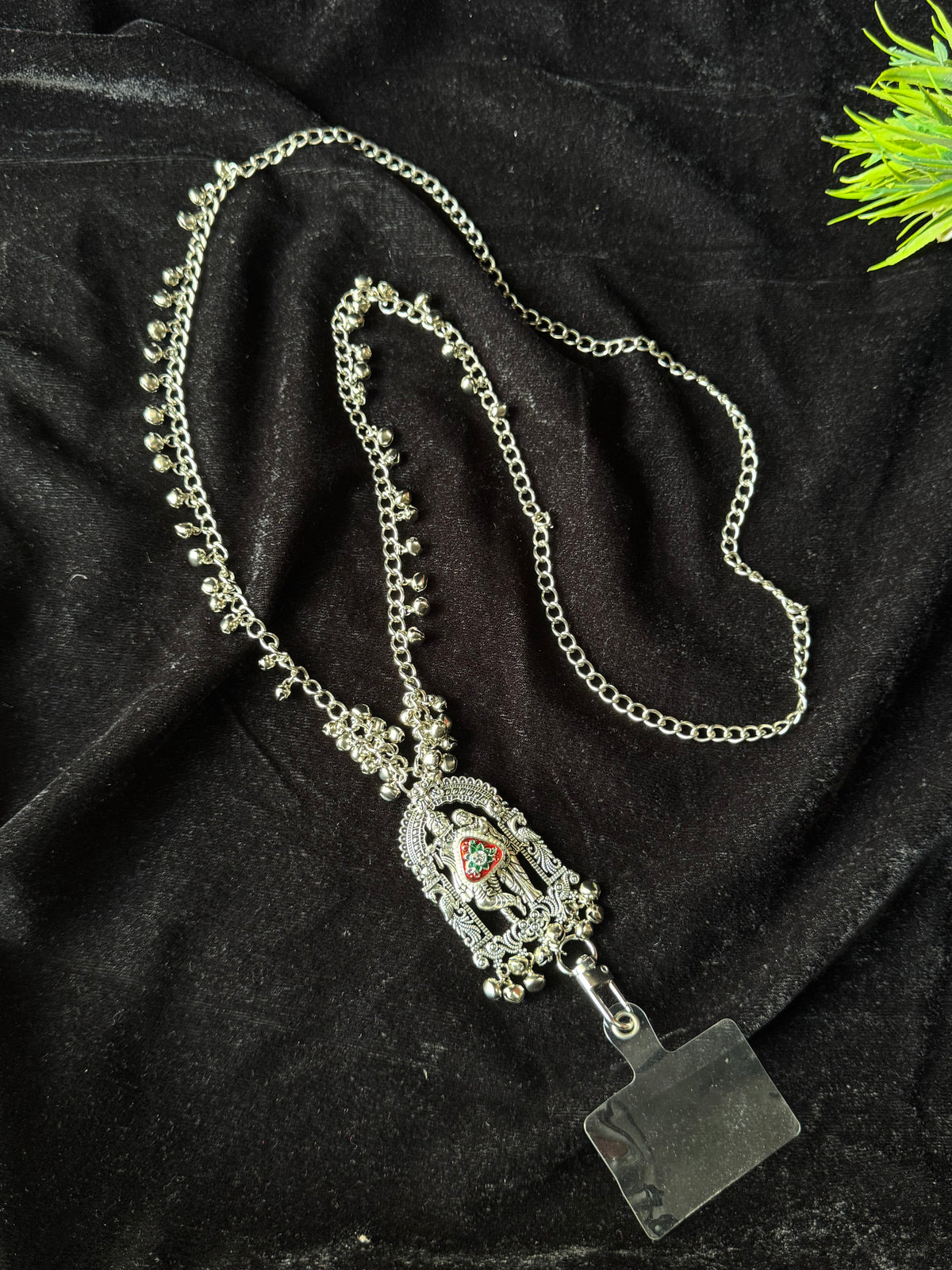 03 - Radhakrishna  Oxidised Mobile Sling