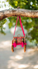 Gulabi boho Banjara bag