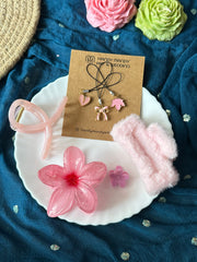 Pink hamper